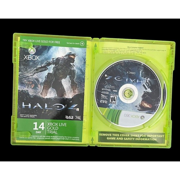 Halo Microsoft Xbox 360 Lot of 2 Halo 4 and Halo Reach Complete Tested - Picture 3 of 5